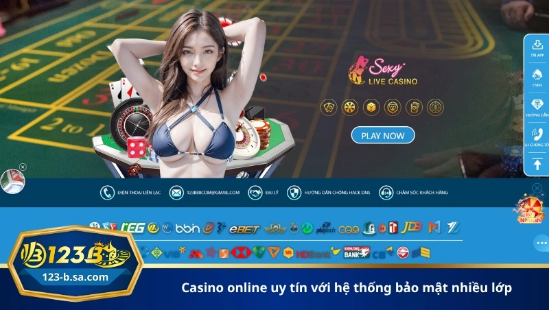 casino online uy tín với hệ thống bảo mật nhiều lớp