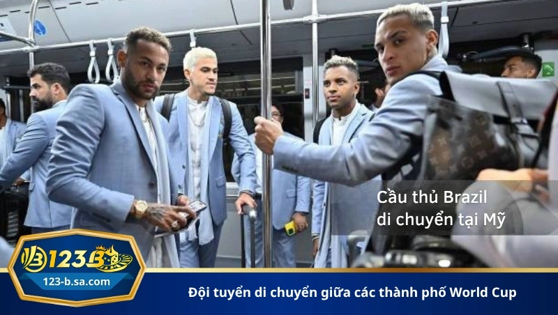đội tuyển di chuyển giữa các thành phố World Cup