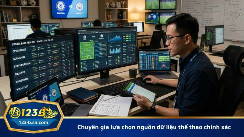 chuyên gia lựa chọn nguồn dữ liệu thể thao chính xác