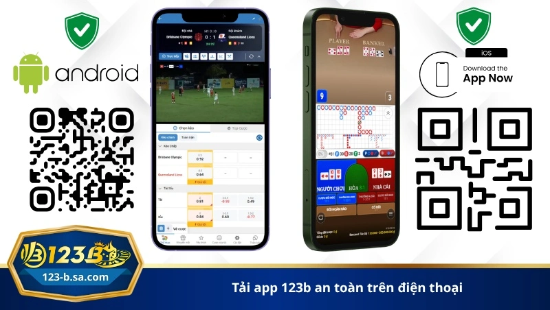 tải app 123b an toàn trên điện thoại