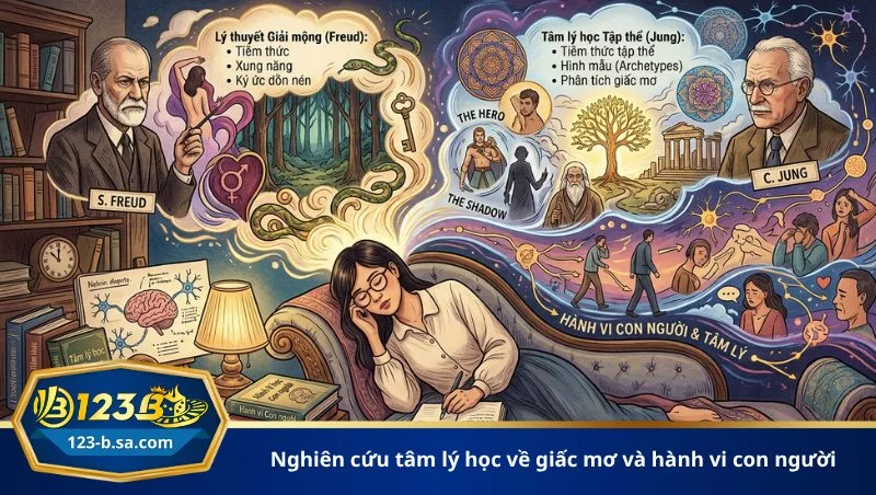 nghiên cứu tâm lý học về giấc mơ và hành vi con người