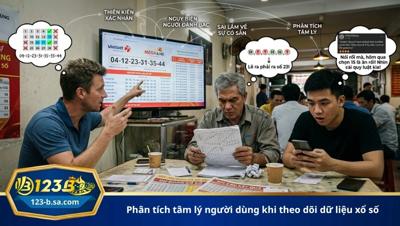 phân tích tâm lý người dùng khi theo dõi dữ liệu xổ số