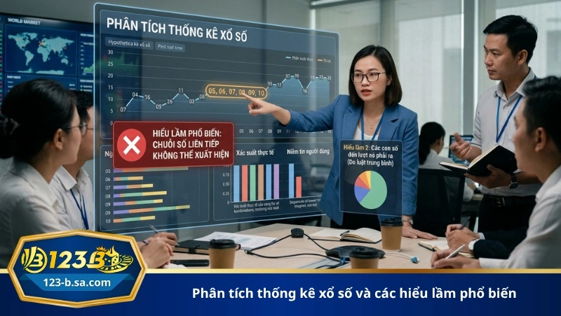 phân tích thống kê xổ số và các hiểu lầm phổ biến