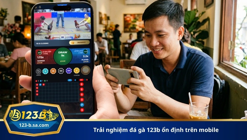 trải nghiệm đá gà 123b ổn định trên mobile